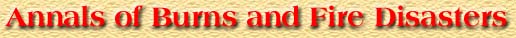 Annals of Burns and Fire Disasters