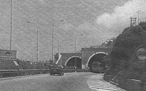 Fig.1 - The two parallel morway tunnels