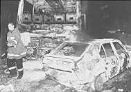 Fig. 8b - Aspect of tunnel after fire.