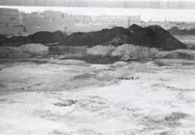 Fig. 2 - Smouldering charcoal.