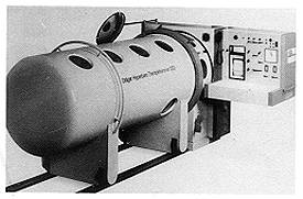 Fig. 3 - Hyperbaric chamber.