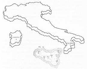 Fig. 2 Distribution by place of origin.