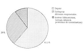 Fig. 7 - Répartition des décès selon la cause.