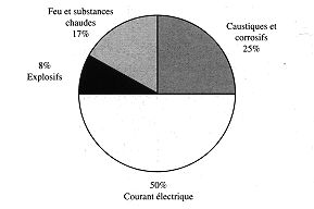 Fig. 3 - Distribution des causes du décès.